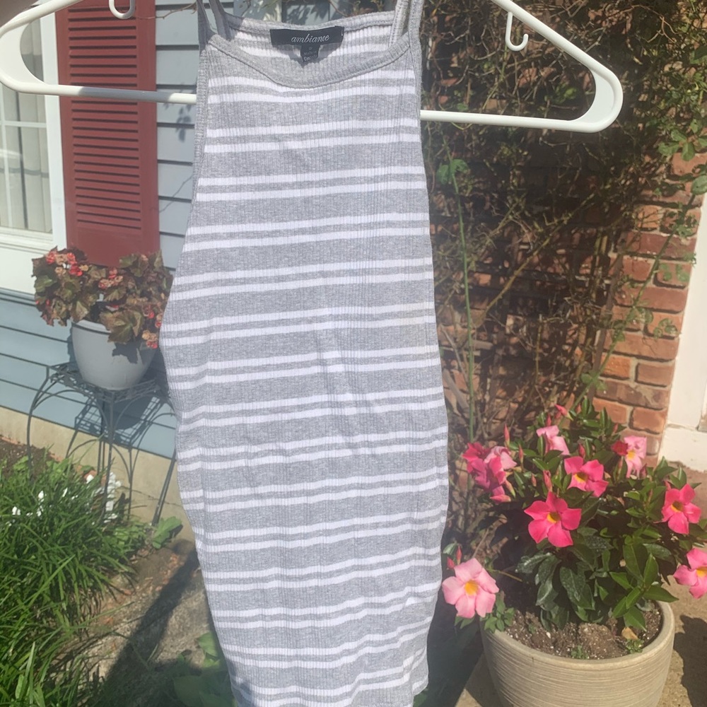 Striped Grey Cami